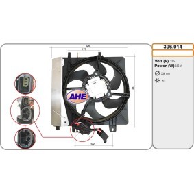 Kühlerlüfter 306.014 von AHE günstig für 189,34 € online kaufen