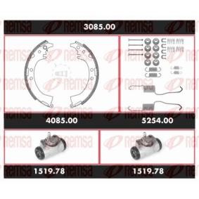 Achetez des Kit de freins, freins à tambours REMSA 3085.00 à prix pour 90,71 €