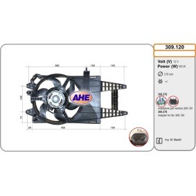 Kühlerlüfter 309.120 von AHE günstig für 194,55 € online kaufen