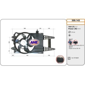 Kühlerlüfter 309.143 von AHE günstig für 112,20 € online kaufen