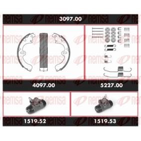 Achetez des Kit de freins, freins à tambours REMSA 3097.00 à prix pour 89,74 €