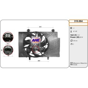 Comprar Ventilador de motor de AHE 310.064 a bajo precio de 130,05 €