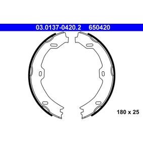 Compre Jogo de maxilas de travão, travão de estacionamento da ATE 03.0137-0420.2 a um preço baixo por 64,46 €