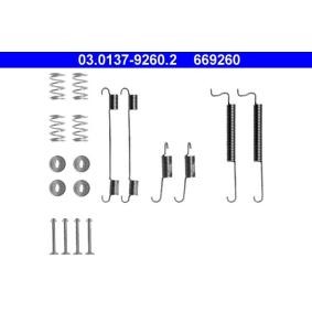 Acquista Kit accessori, Ganasce freno da ATE 03.0137-9260.2 a buon mercato per soli 12,79 €