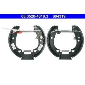Acquista Kit freno, Freno a tamburo da ATE 03.0520-4319.3 a buon mercato per soli 55,36 €