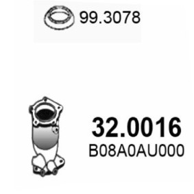 Katalysator 32.0016 von ASSO günstig für 300,66 € online kaufen