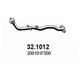 Abgasrohr 32.1012 von ASSO günstig für 111,27 € online kaufen