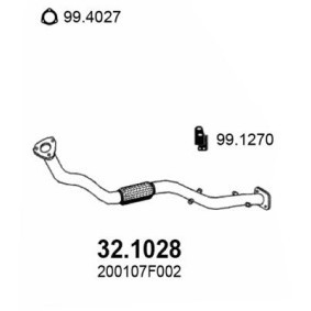 Abgasrohr 32.1028 von ASSO günstig für 219,51 € online kaufen