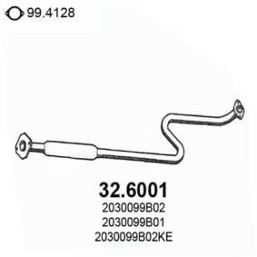 Mittelschalldämpfer 32.6001 von ASSO günstig für 112,87 € online kaufen