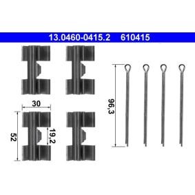Comprar Kit de accesorios, pastillas de frenos de ATE 13.0460-0415.2 a bajo precio de 12,17 €