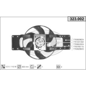 Comprar Ventilador de motor de AHE 323.002 a bajo precio de 146,37 €