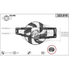 Comprar Ventilador de motor de AHE 323.019 a bajo precio de 117,30 €