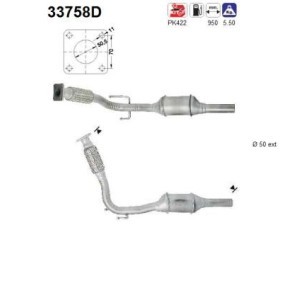 Katalysator 33758D von AS günstig für 154,41 € online kaufen