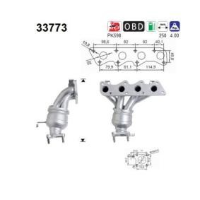 Katalysator 33773 von AS günstig für 219,30 € online kaufen