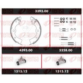 Acquista Kit freno, Freno a tamburo da REMSA 3393.00 a buon mercato per soli 78,45 €