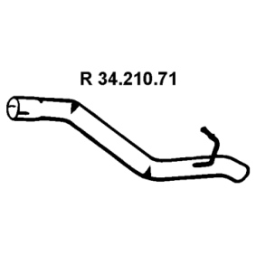 Abgasrohr 34.210.71 von EBERSPÄCHER günstig für 72,48 € online kaufen
