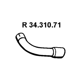 Abgasrohr 34.310.71 von EBERSPÄCHER günstig für 27,87 € online kaufen