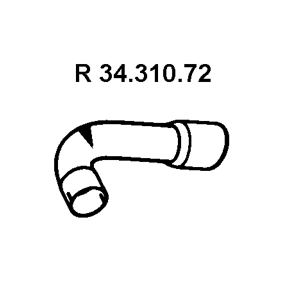 Abgasrohr 34.310.72 von EBERSPÄCHER günstig für 41,25 € online kaufen