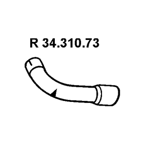 Abgasrohr 34.310.73 von EBERSPÄCHER günstig für 41,25 € online kaufen