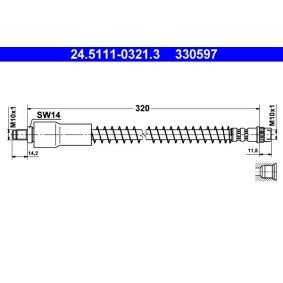 Bremsschlauch 24.5111-0321.3 von ATE günstig für 26,56 € online kaufen