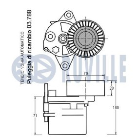 Comprar Piñón del cigüeñal de RUVILLE 3454059 a bajo precio de 33,08 €
