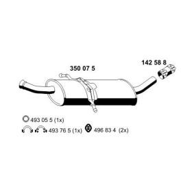 Mittelschalldämpfer 350075 von ERNST günstig für 159,49 € online kaufen