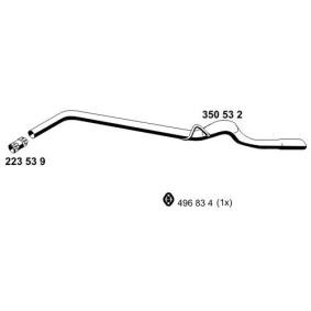 Achetez des Tuyau d'échappement ERNST 350532 à prix pour 108,90 €