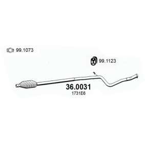 Katalysator 36.0031 von ASSO günstig für 288,49 € online kaufen