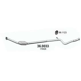 Katalysator 36.0033 von ASSO günstig für 248,24 € online kaufen