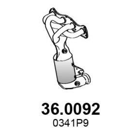 Katalysator 36.0092 von ASSO günstig für 364,29 € online kaufen