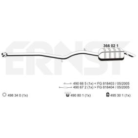 Acquista Marmitta da ERNST 366021 a buon mercato per soli 431,84 €