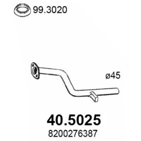 Abgasrohr 40.5025 von ASSO günstig für 89,25 € online kaufen