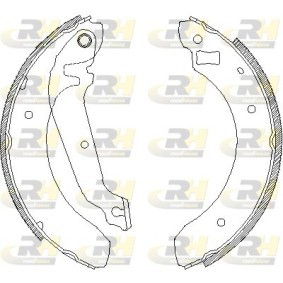 Compre Jogo de maxilas de travão da ROADHOUSE 4062.00 a um preço baixo por 23,63 €