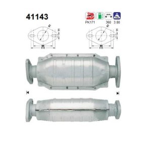 Katalysator 41143 von AS günstig für 302,10 € online kaufen
