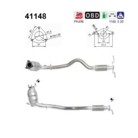 Katalysator 41148 von AS günstig für 439,24 € online kaufen