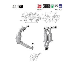 Katalysator 41165 von AS günstig für 490,01 € online kaufen