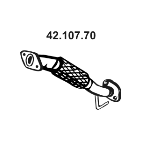 Abgasrohr 42.107.70 von EBERSPÄCHER günstig für 192,83 € online kaufen