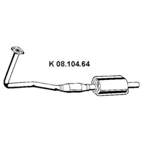 Katalysator 08.104.64 von EBERSPÄCHER günstig für 539,68 € online kaufen
