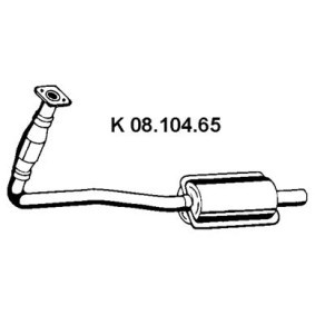 Katalysator 08.104.65 von EBERSPÄCHER günstig für 492,07 € online kaufen