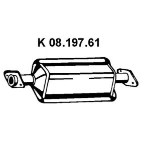 Katalysator 08.197.61 von EBERSPÄCHER günstig für 366,06 € online kaufen