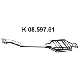 Katalysator 08.597.61 von EBERSPÄCHER günstig für 526,43 € online kaufen