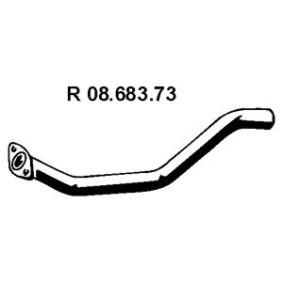 Abgasrohr 08.683.73 von EBERSPÄCHER günstig für 27,01 € online kaufen