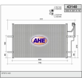 Comprar Condensador, aire acondicionado de AHE 43140 a bajo precio de 96,95 €