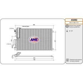 Klimakondensator 43282 von AHE günstig für 149,21 € online kaufen