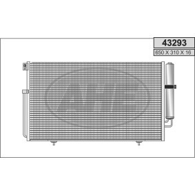 Comprar Condensador, aire acondicionado de AHE 43293 a bajo precio de 174,45 €