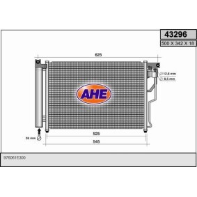 Klimakondensator 43296 von AHE günstig für 158,01 € online kaufen