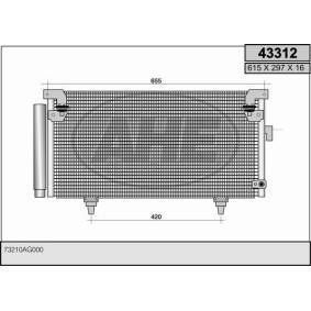 Comprar Condensador, aire acondicionado de AHE 43312 a bajo precio de 158,55 €