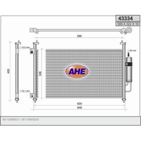Acquista Condensatore climatizzatore da AHE 43334 a buon mercato per soli 186,30 €
