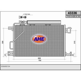Klimakondensator 43336 von AHE günstig für 170,75 € online kaufen