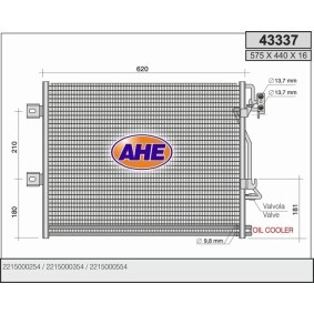 Klimakondensator 43337 von AHE günstig für 178,36 € online kaufen